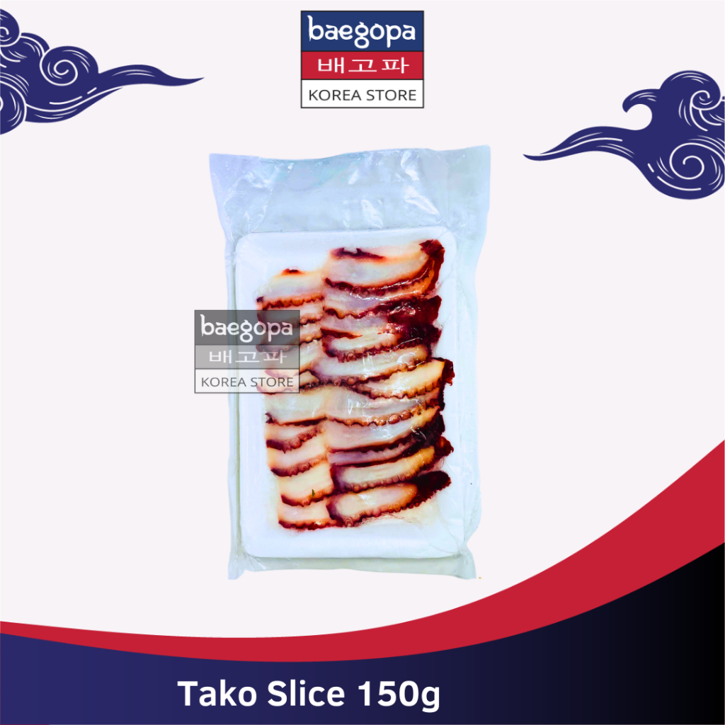 TAKO Gurita Slice 150 g | Octopus Slice - BG