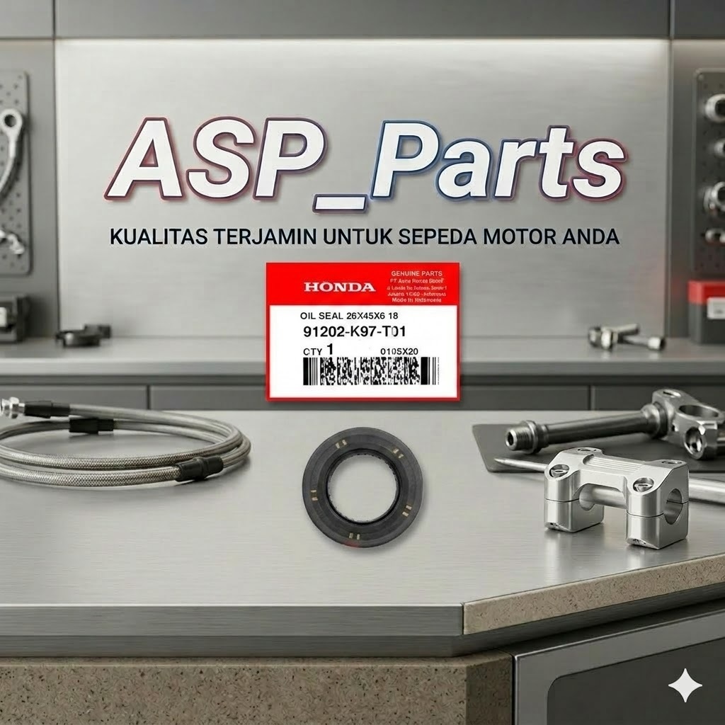 91202K97T01 Oil Seal 26x45x6 Oli Sil Kruk As Kiri 18 PCX ADV 150 160 91202-K97-T01