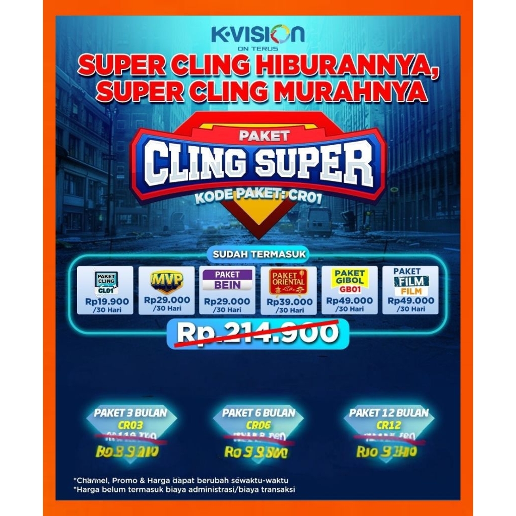 KVISION CLING SUPER