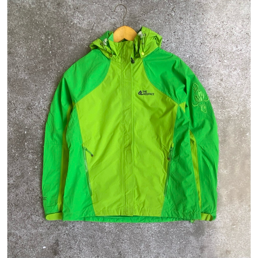 Jaket Outdoor The Redface Lime Green