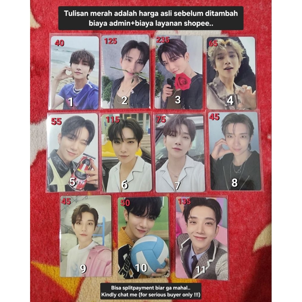 Photocard Seventeen Joshua