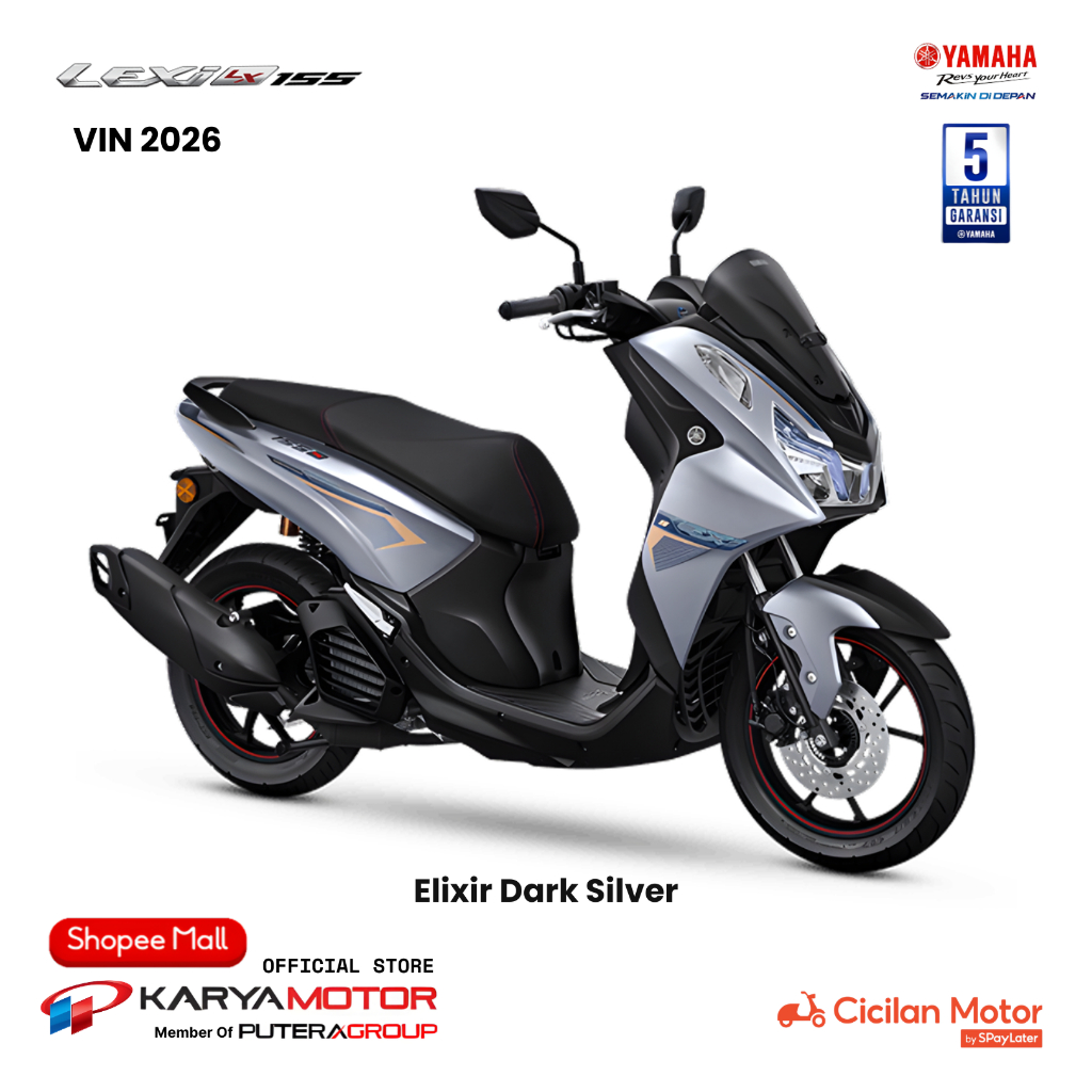 Sepeda Motor Yamaha LEXi LX 155 S Connected