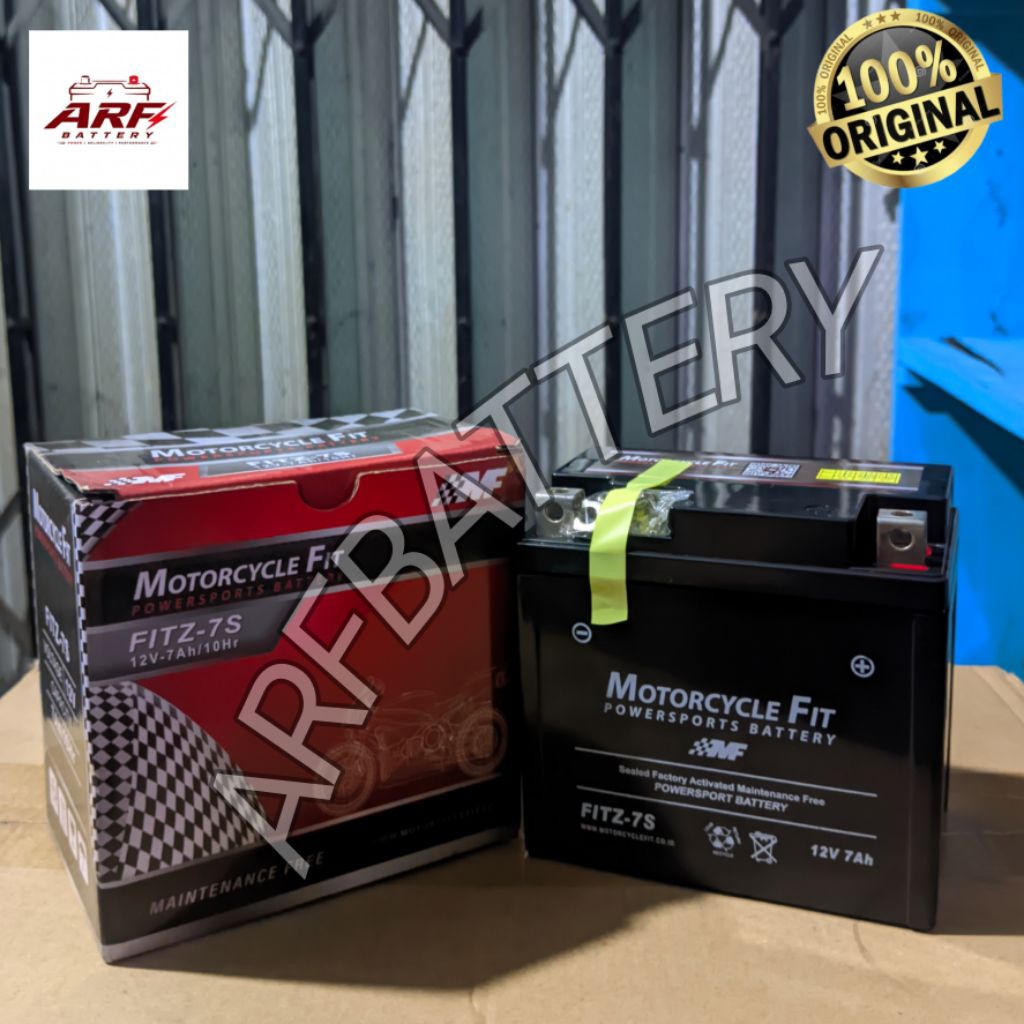 Aki Motor Motorcycle fit Orginal Murah GTZ6V / MTZ6V Kering Maintenance Free Vario 125,150,Beat Esp 