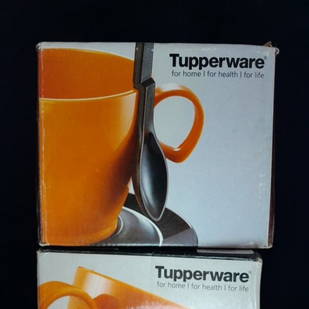 moment cup Tupperware  set of 6 / cangkir set tupperware