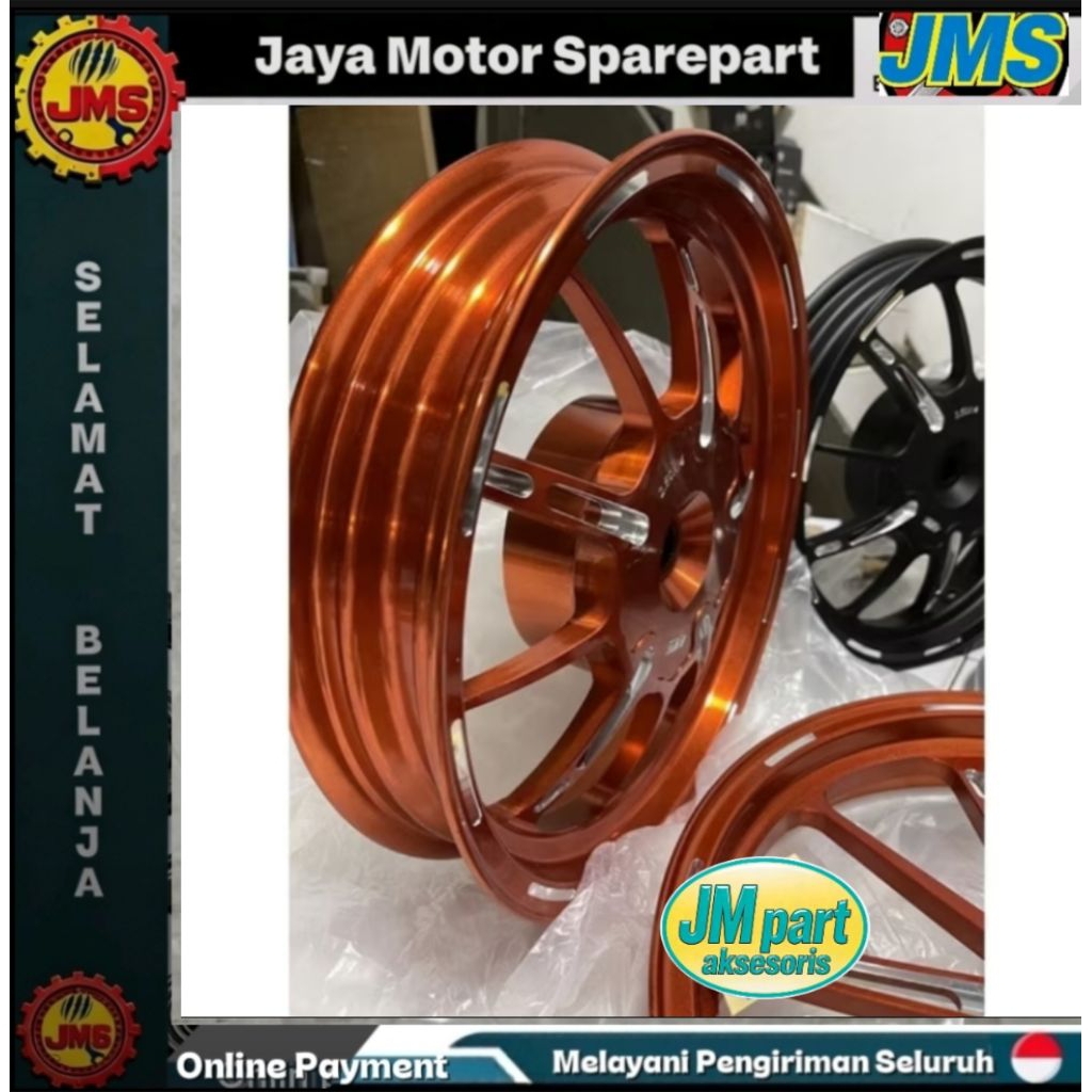 Velg Racing BST Vario 125 / Vario 150 / Vario 110 / Beat FI / Scoopy ESP Ring 14