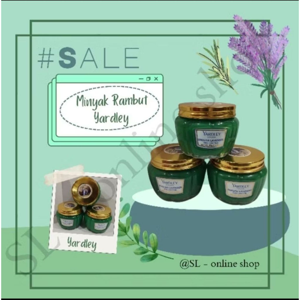 YARDLEY LONDON POMADE ENGLISH LAVENDER 80g