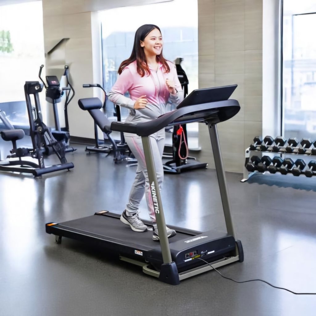 Kinetic Motorized Smart Treadmill Auto Icline 1.25 Hp 12p