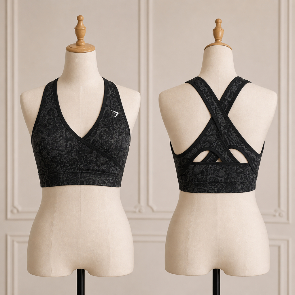 Gymshark Adapt Animal Seamless Sports Bra Size S, High Support, Removable Pads Preloved Like New