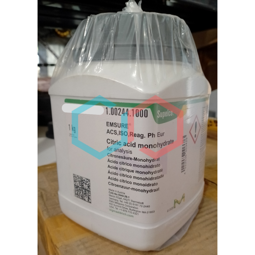 Citric Acid Monohydrate / sitrun / asam sitrat monohidrat 5 kg merck 100244
