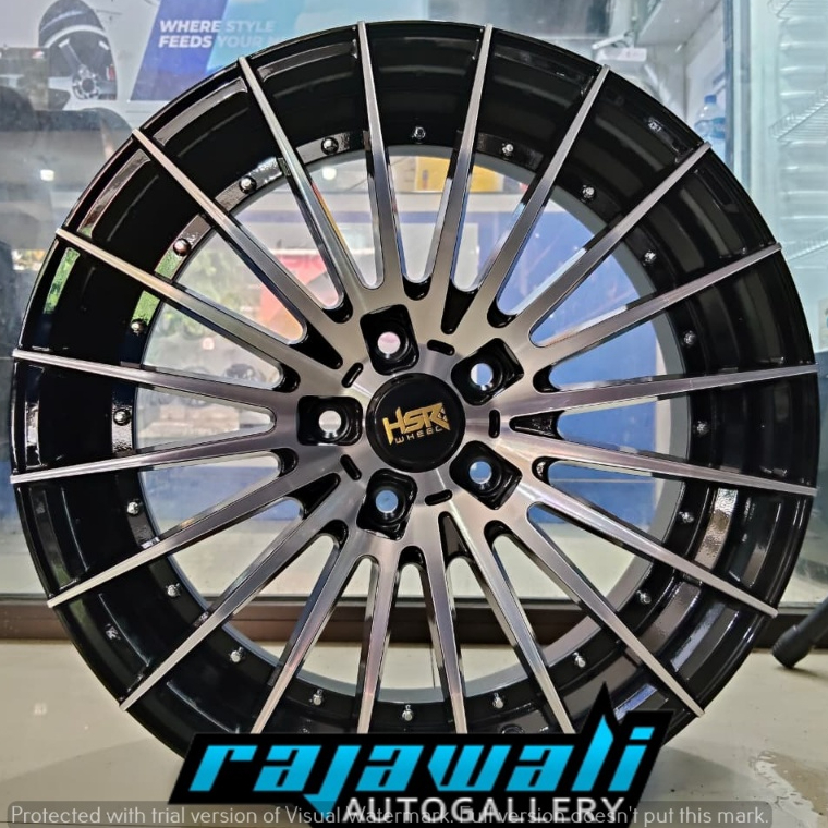 Velg Mobil Ring 18 Model Elegant Velg HSR Tandam Ring 18 Untuk Serena Camry Innova Alphard