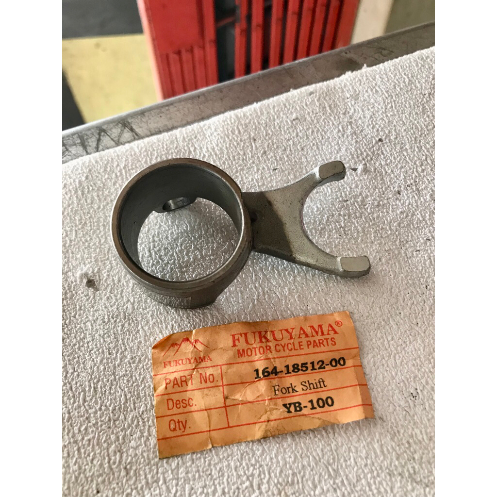 FORK SHIFT CAPIT UDANG BOTOLAN RASIO VERSNELING YAMAHA YB100 FUKUYAMA | NOS