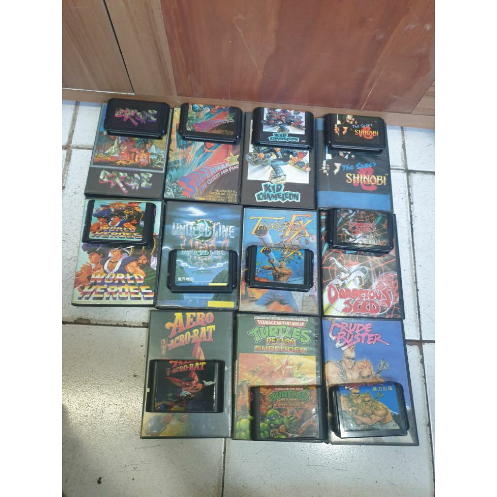 kaset sega + bok sega