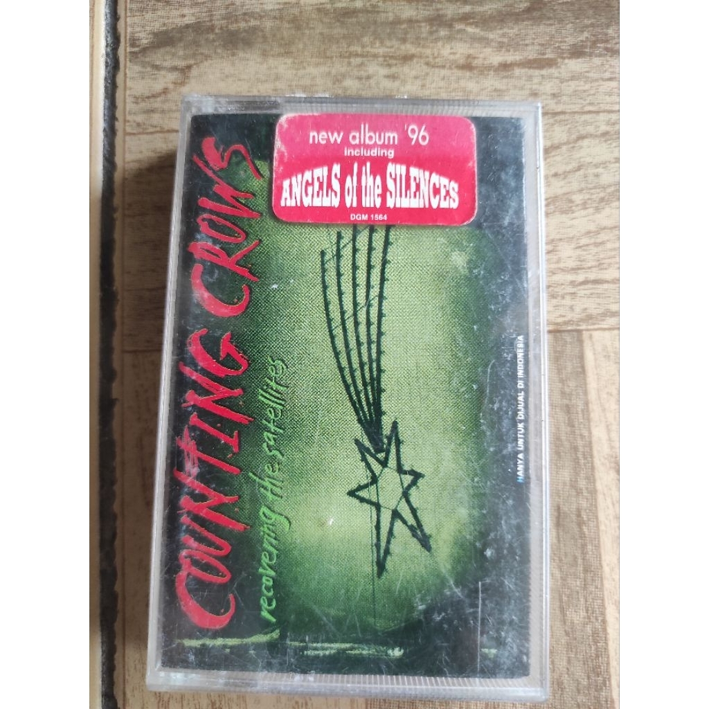 kaset pita COUNTING CROWS "recovering the satellites"