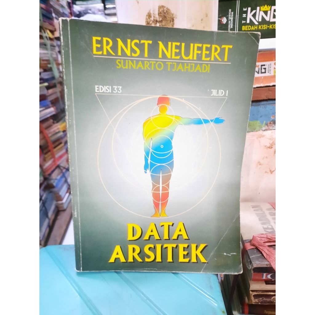 BUKU ORIGINAL SECOND: DATA ARSITEK JILID 1 OLEH ERNST NEUFERT