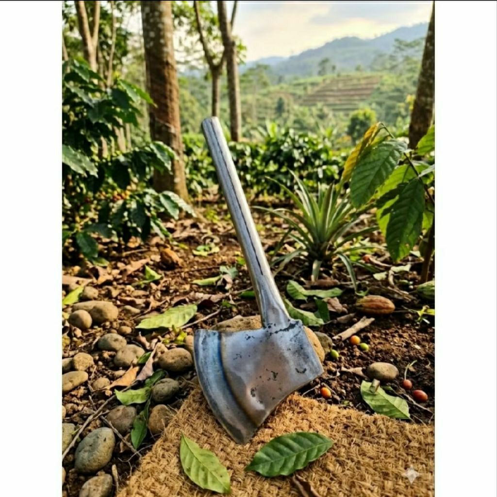 Kapak Baja Per Asli Anti Patah - Kapak Full Besi  Las Paten Super Tebal  1,2cm - Alat tebas kayu & t