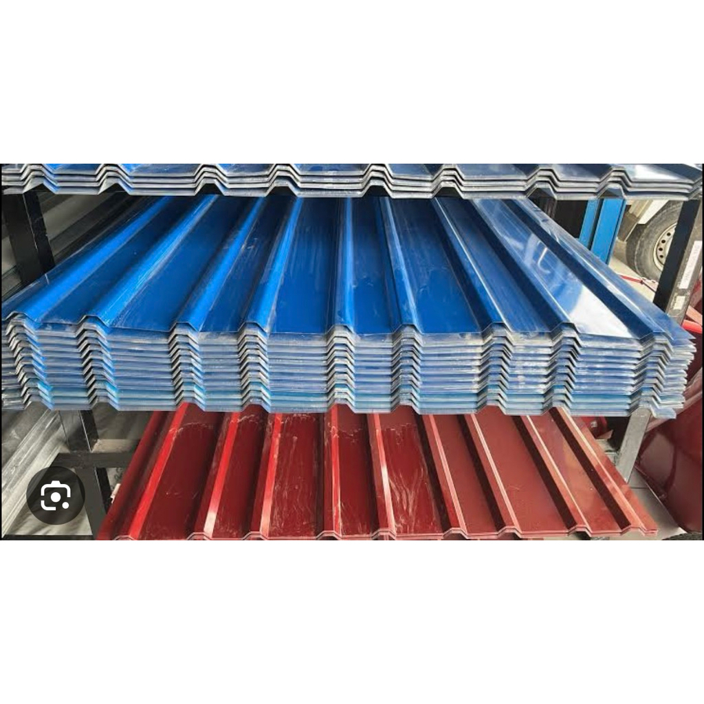 Seng Gelombang Motif Soka 80cm x 170cm Pengiriman Banjarmasin