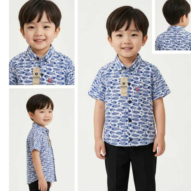 BAJU KEMEJA ANAK LAKI LAKI 1 5 tahun grosir pakaian anak murah meriah grosir kemeja anak cowok