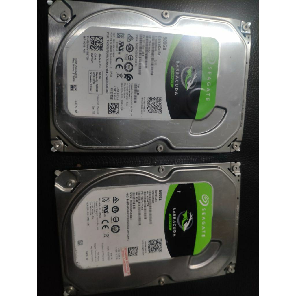 HDD HARDISK SEAGATE BEKAS KANTORAN 500GB 3.5