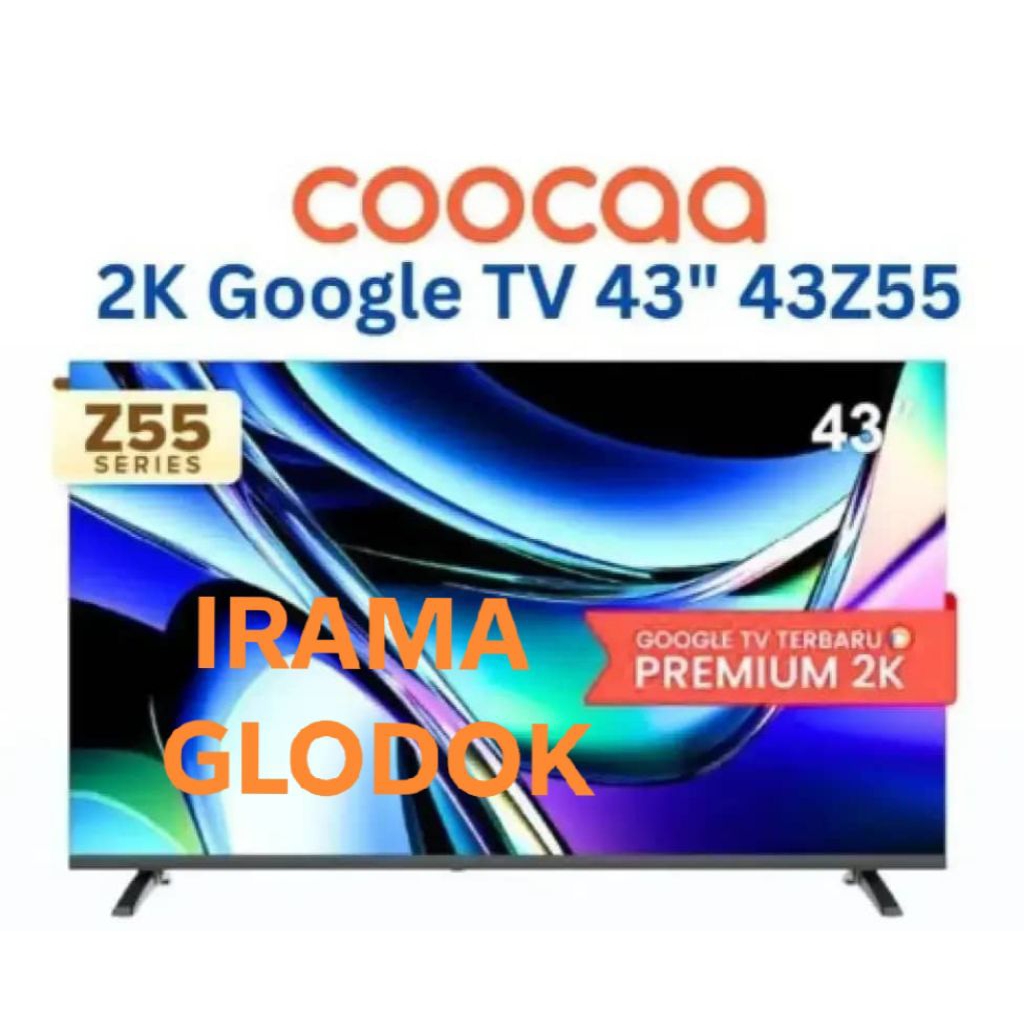 [Google TV] COOCAA 43 InchAndroid Smart LED TV - Flicker Free (COOCAA 43Z55)