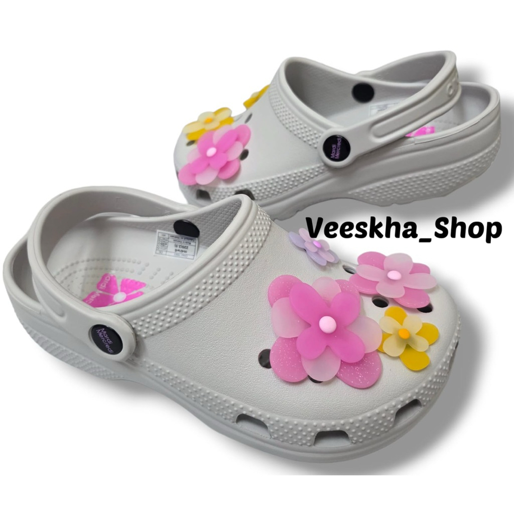 SANDAL CRQCS CLASSIC MARDI WANITA/MARDI/SANDAL WANITA (MIRIP CROCS MARDI)