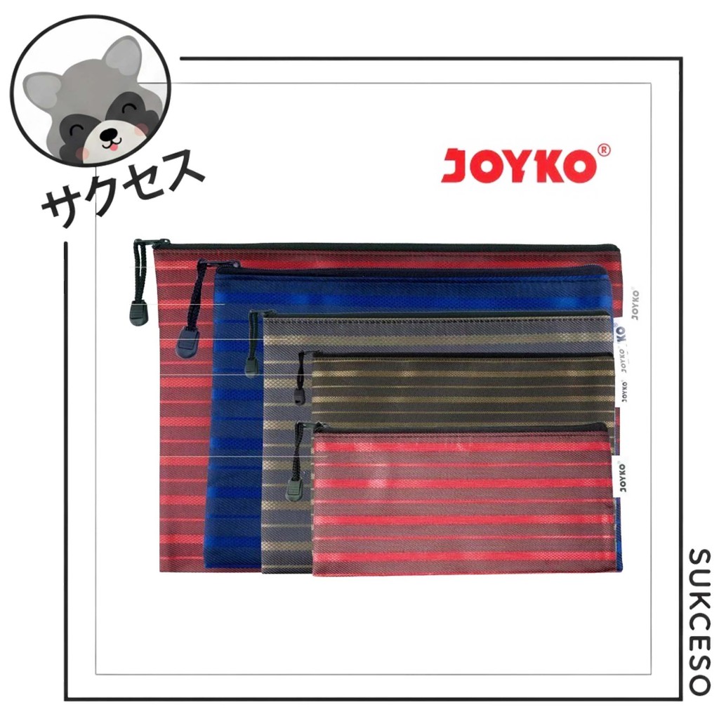 Joyko Document Bag DCB-38 / Map Tas Dokumen Motif Warna Lucu Berkualitas