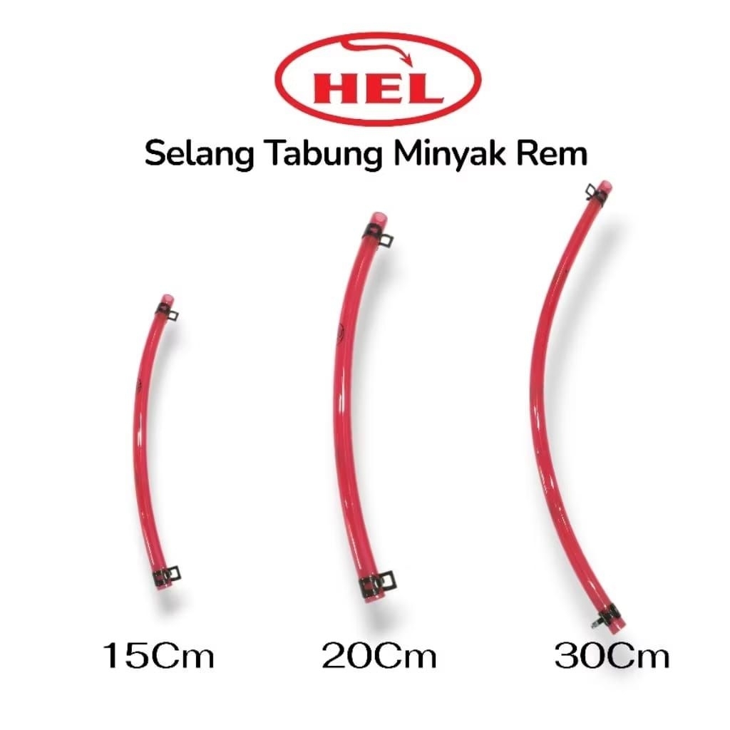 Selang tabung minyak rem hel universal motor