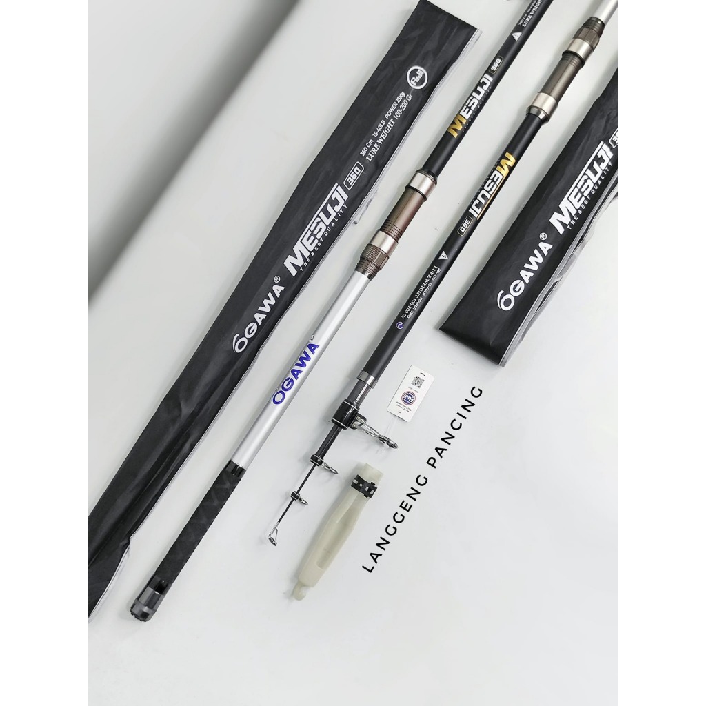JORAN PANCING SURF CARBON TELESCOPIC OGAWA MESUJI RING FUJI