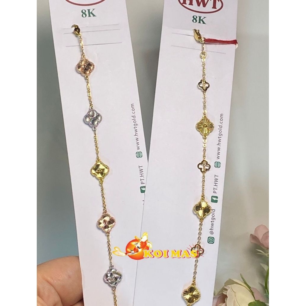 Gelang Emas Alhambra - KOI MAS