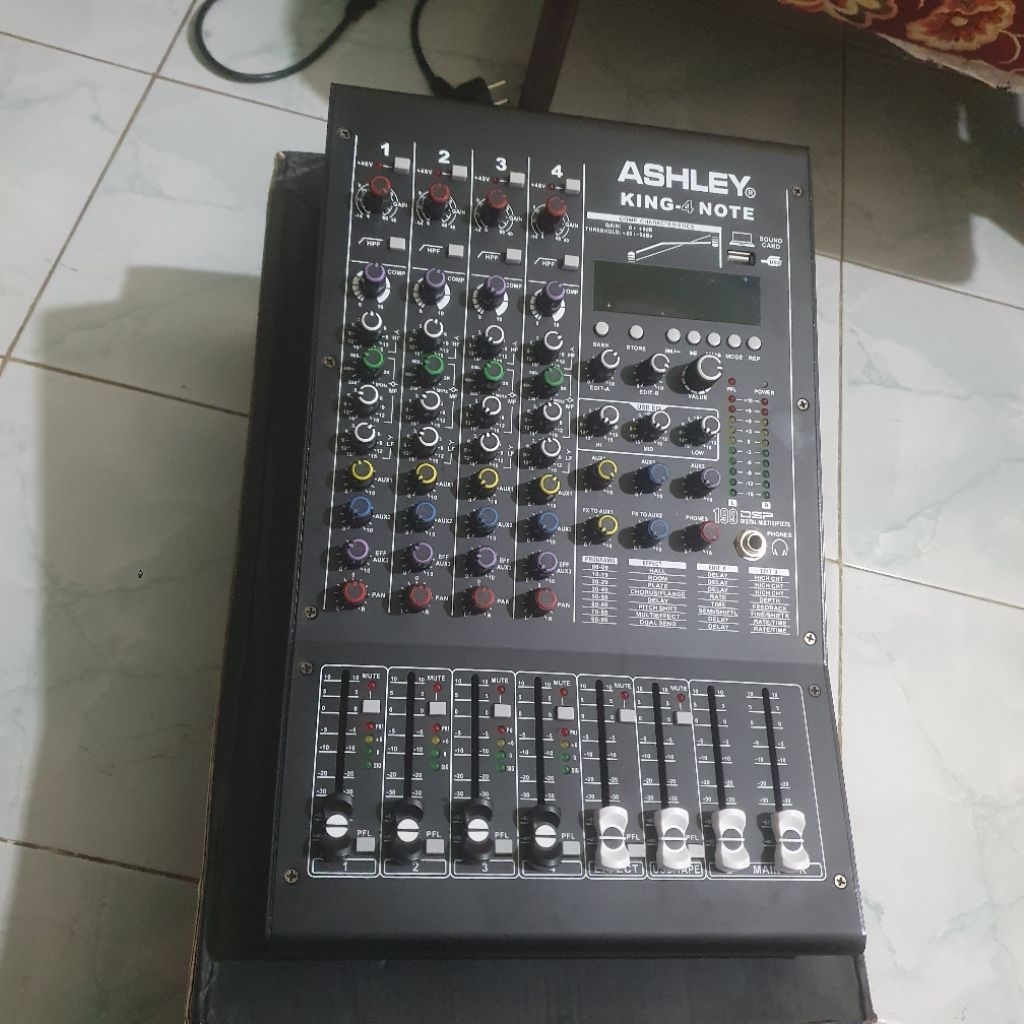 Mixer Audio Ashley King Note 4 Second Good Condition