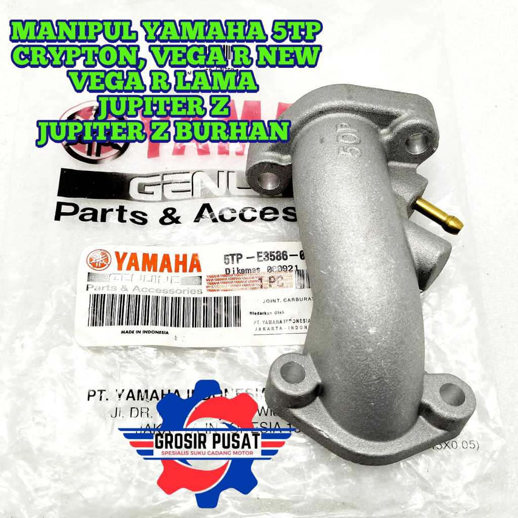 INSULATOR KARBU MANIPUL YAMAHA 5TP JUPITER Z MANIFOLD VEGA R MANIPUL MANIPUL ORI JUPITER Z BURHAN