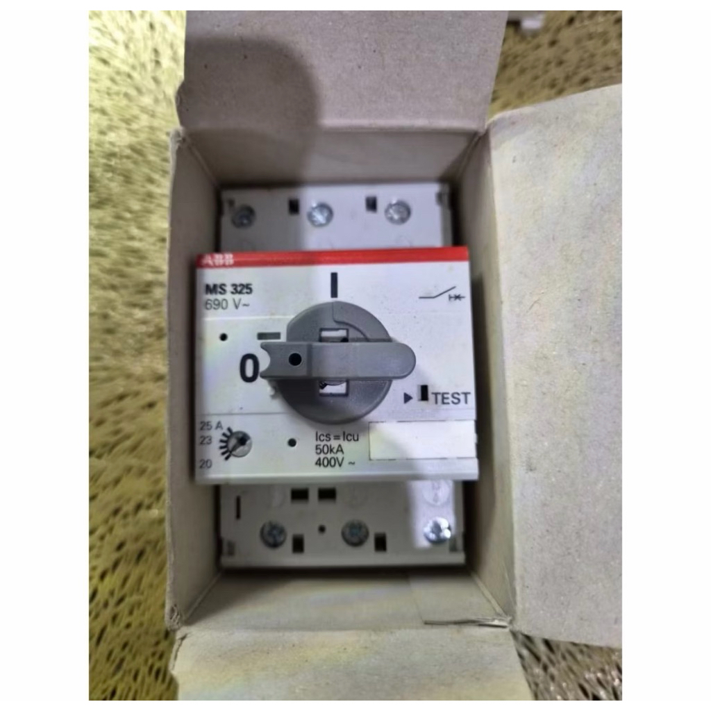 ABB THERMIS MANUAL MOTOR STARTER ABB MS 325 100KA ABB 20.25A
