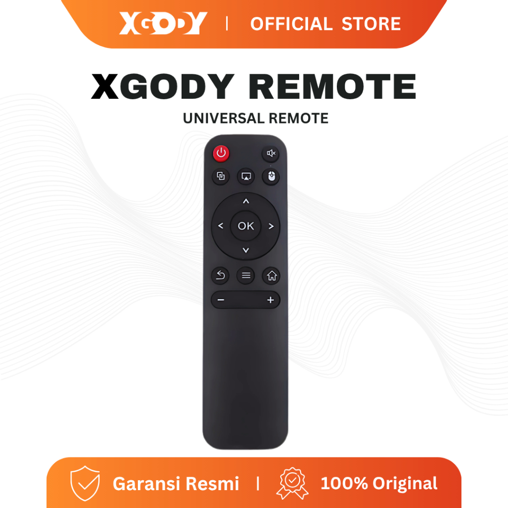 XGODY Remote Control Proyektor - Universal Remote - Infrared