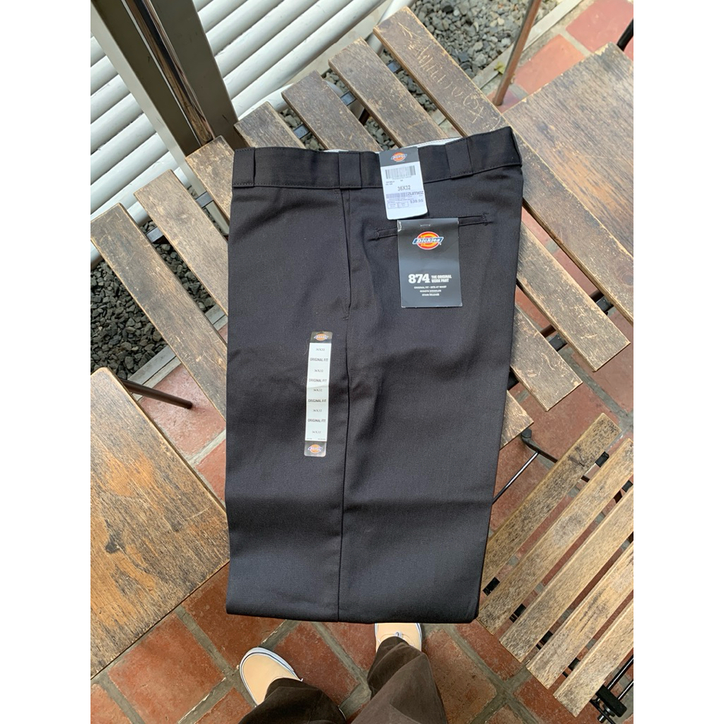 DICKIES 874 ORIGINAL WORK PANTS BLACK