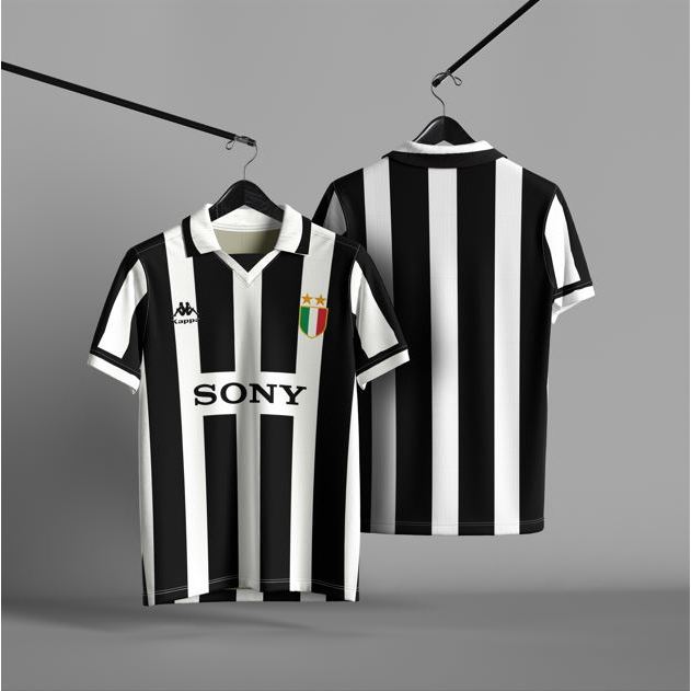 LOTFI SPORT JERSEY JUVENTUS 1996-1997 | RETRO | VINTAGE | CASUAL