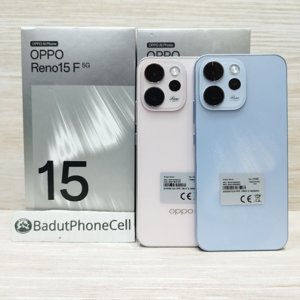 OPPO RENO 15F 5G 8/256GB HANDPHONE SECOND BEKAS FULLSET