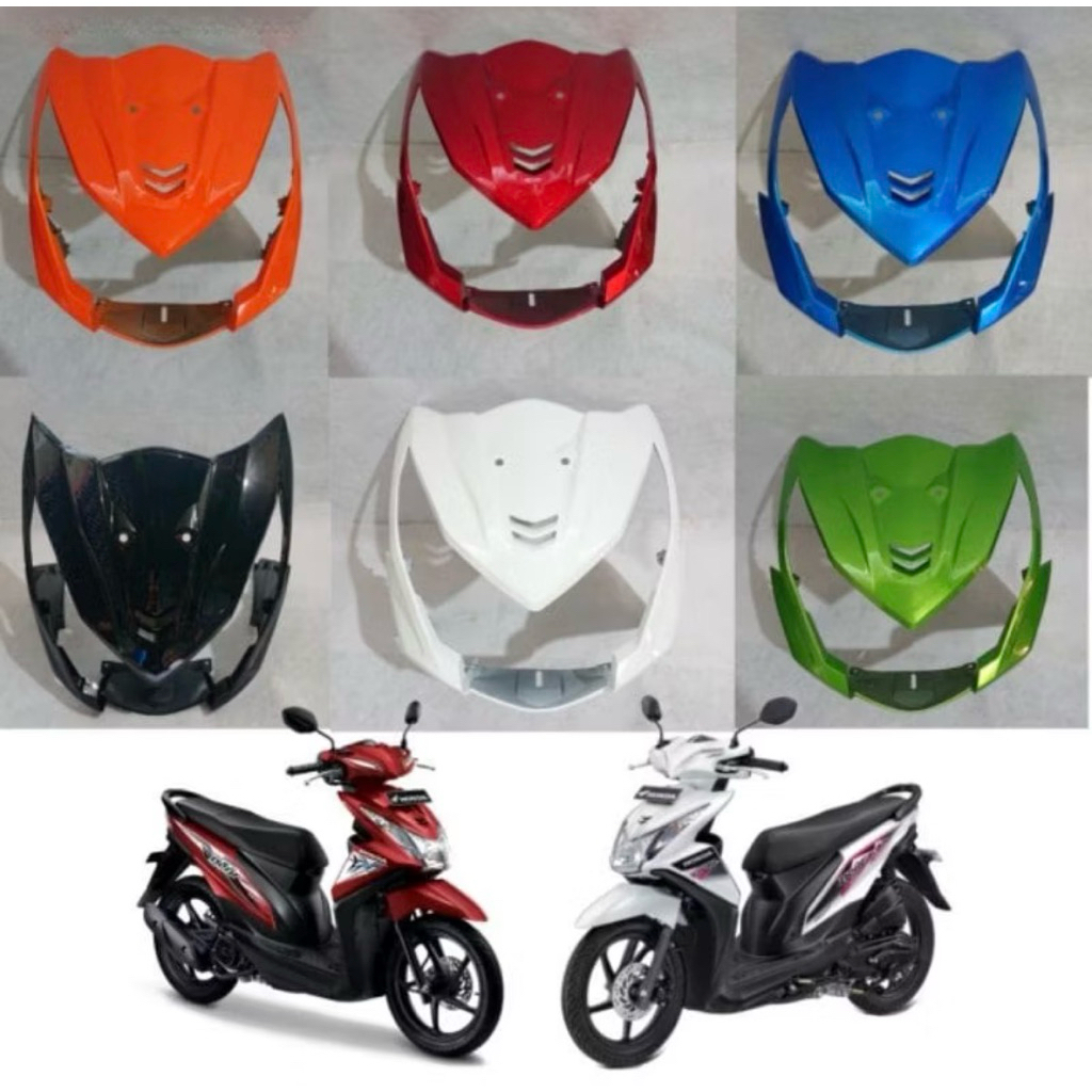 tameng lampu depan beat fi k25 merek win