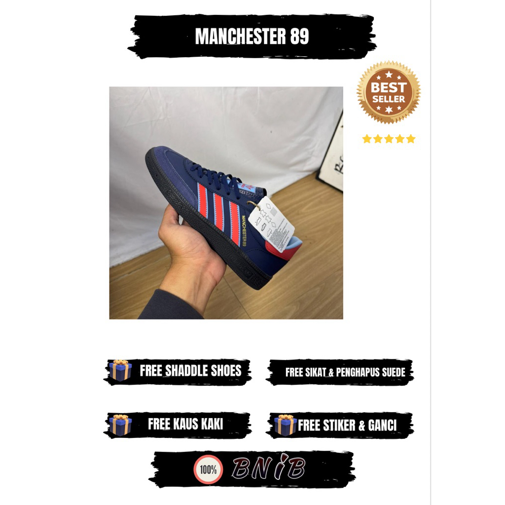 Sneakers pria manchester 89