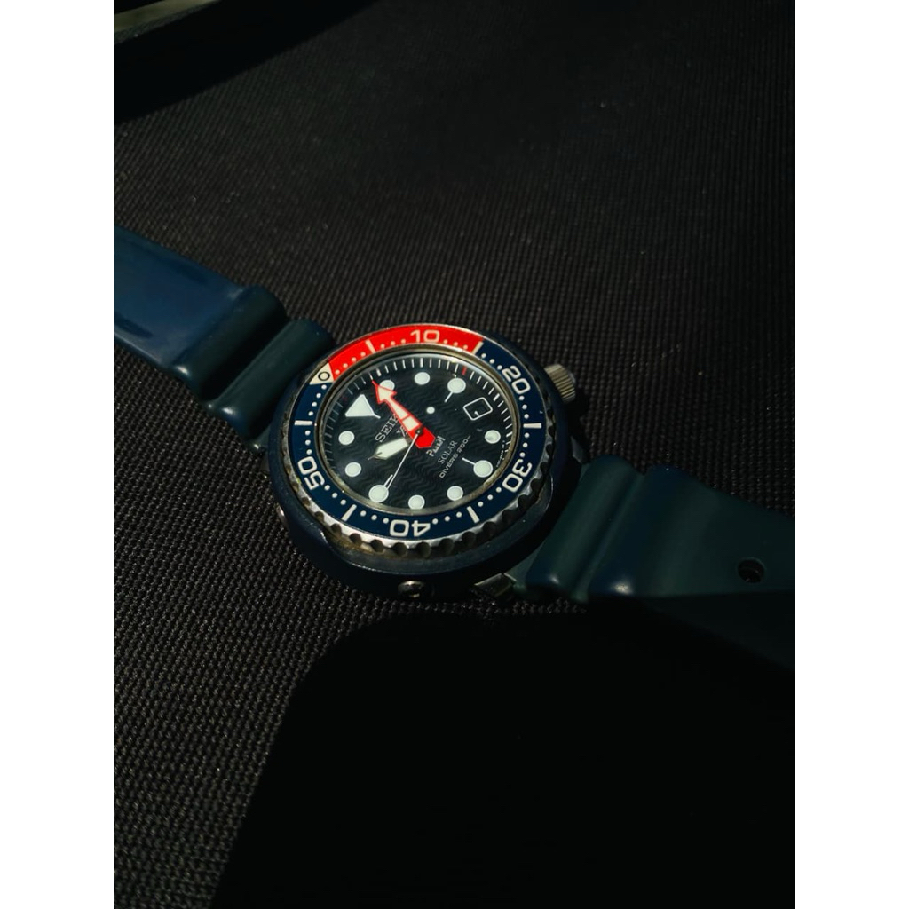 Jam Tanngan Seiko Prospex SNE499P1 PADI Solar Diver 200M. Original