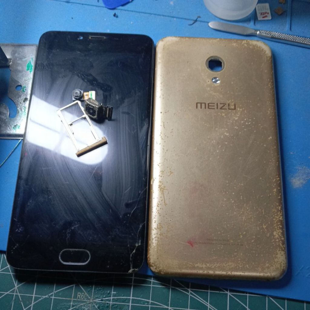 lcd + frame meizu m5 note
