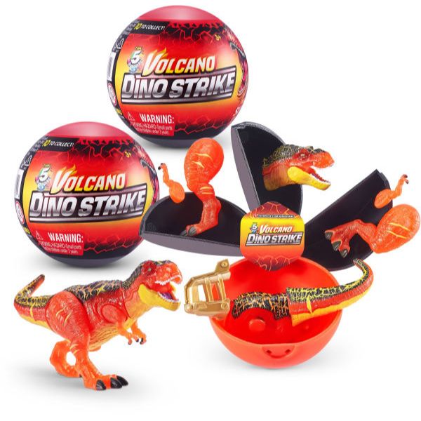 ZURU 5 Surprise Volcano Dino Strike ORIGINAL