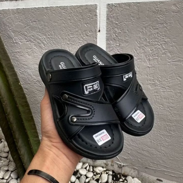 SANDAL ANAK LAKI-LAKI SELOP KULIT TERBARU SANDAL ANAK COWOK TERLARIS 2026