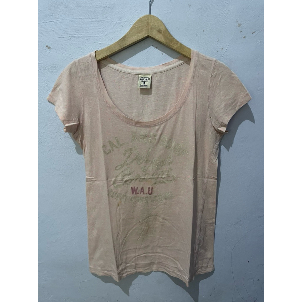 Kaos Cewek WHO A.U Original Second