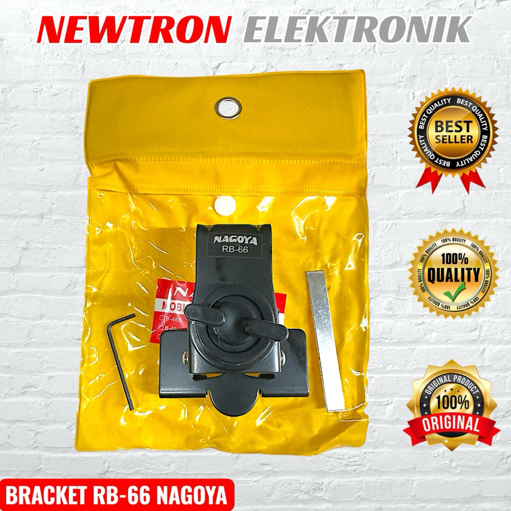 Bracket Antena Mobil RB66 NAGOYA Breket Braket Mount RB-66 B66 B-66 Antenna Radio Compatible Rig Ali