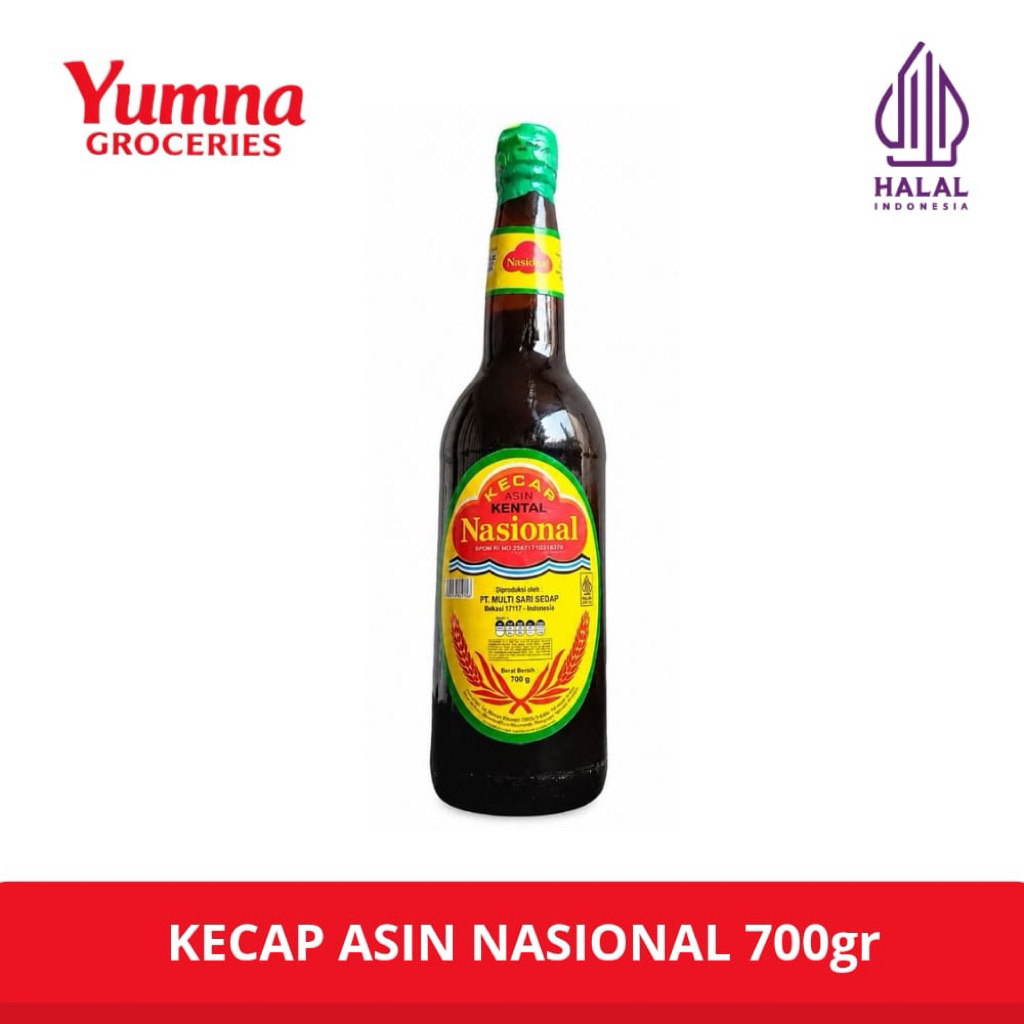 Kecap Asin Nasional 620ml | Kecap Asin Nasional