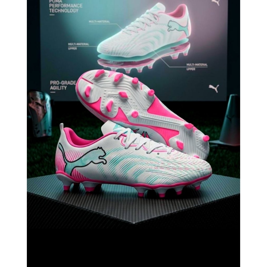 NEW Sepatu Bola Mizuno Rebula Pink Putih Kualitas Premium Grade Ori Bisa COD