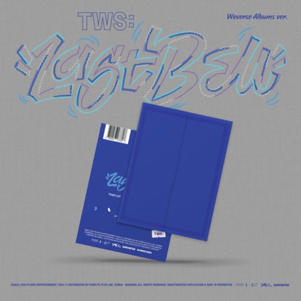 READY STOCK OFFICIAL TWS LAST BELL WEVERSE ALBUM VER