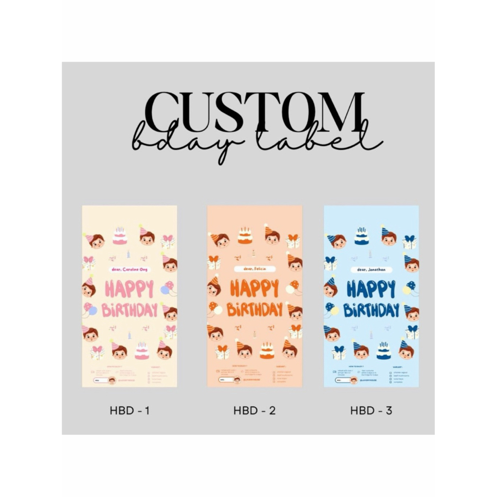 CUSTOM PAPER BELT / PAPER LABEL