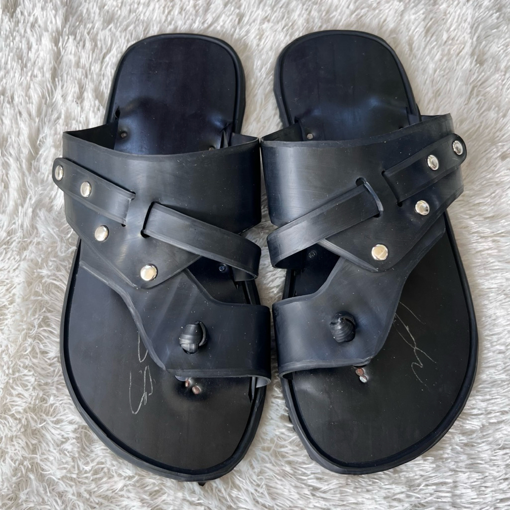 Sandal karet pria sandal ban sandal karet ban