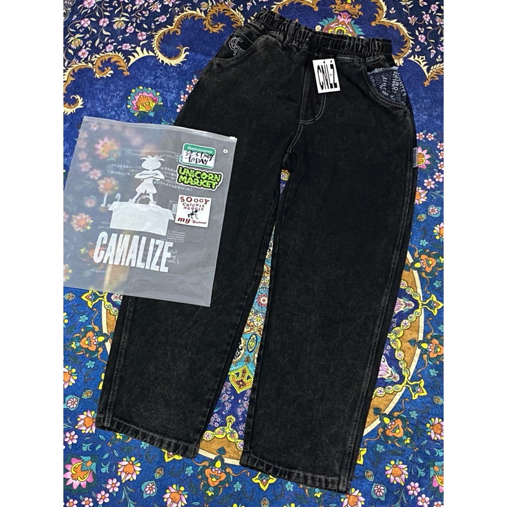 baggy jeans pants canalize