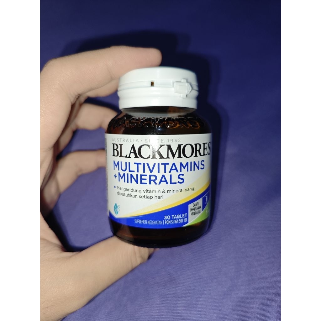 Preloved Blackmores Multivitamins Minerals 30 Tablet [ NEW SEGEL ]